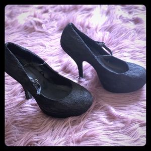 Lace MaryJane Heels
